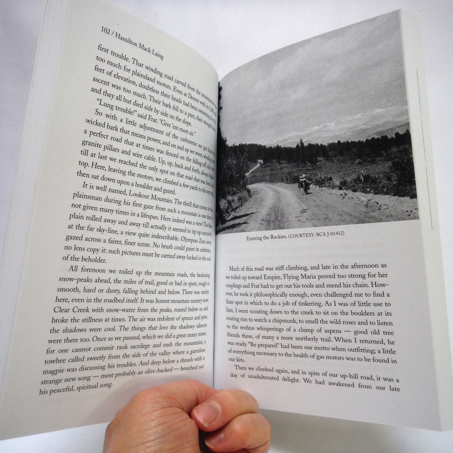 RIDING THE CONTINENT, The Motorcycle Journal by Hamilton Mack Laing (2019 1st Ed.)