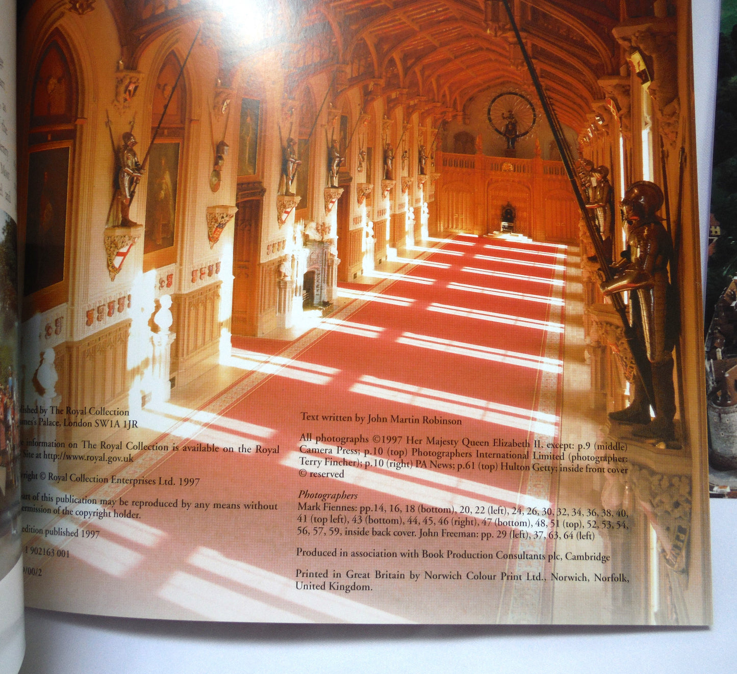 WINDSOR CASTLE, The Official Guide, by John Martin Robinson (1997 1st Ed.)