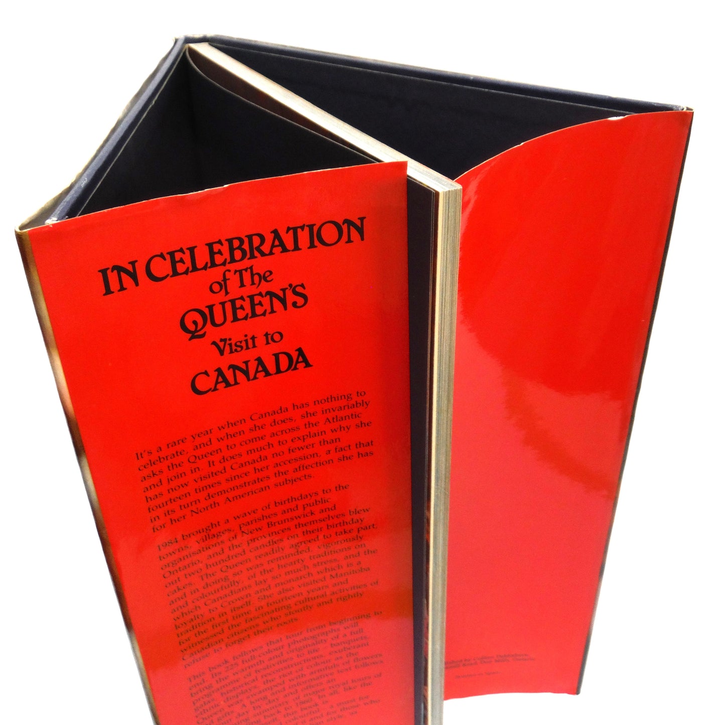 IN CELEBRATION OF THE QUEEN'S VISIT TO CANADA, by Trevor Hall (1984 1st Ed.)