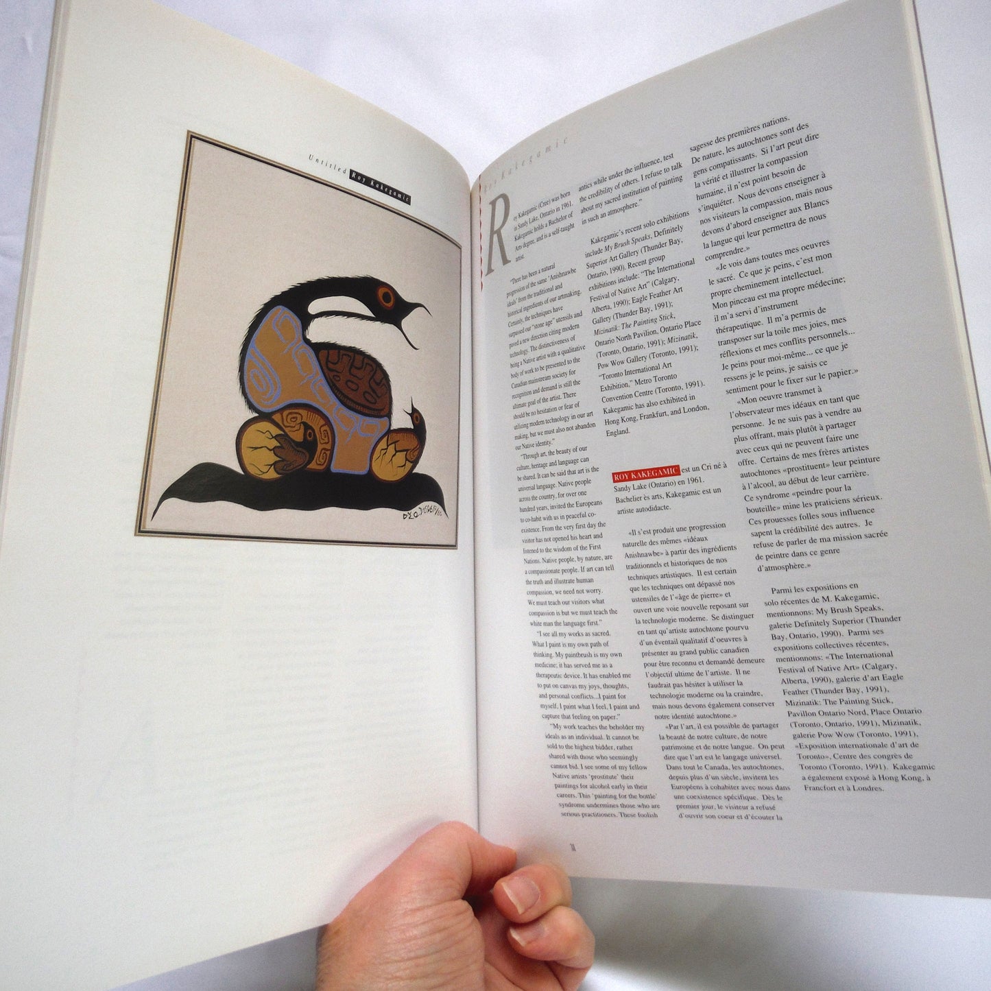 CANADA'S FIRST PEOPLE, A Celebration of Contemporary Native Visual Arts, by Syncrude Canada Ltd. (1992 1st Ed.)