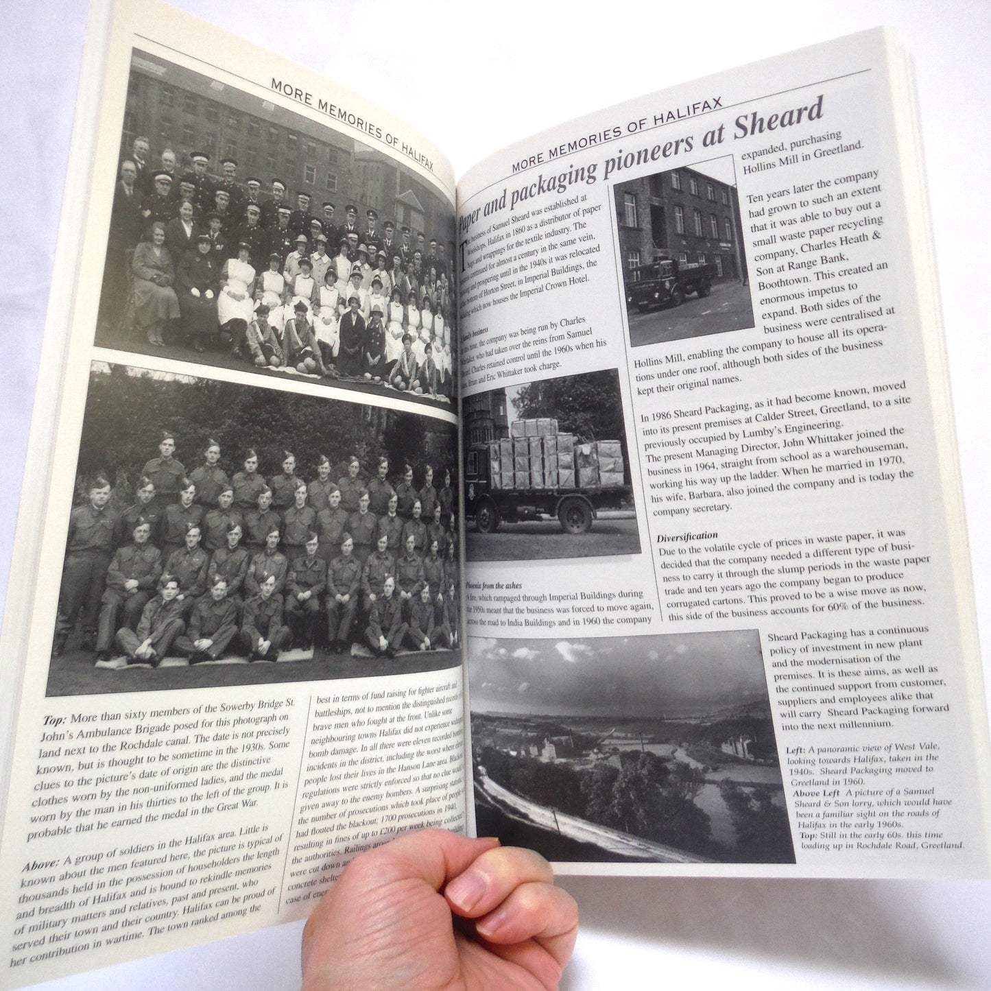 MORE MEMORIES OF HALIFAX, Page After Page of Pure Nostalgia, by True North Books (1997 1st Ed.)