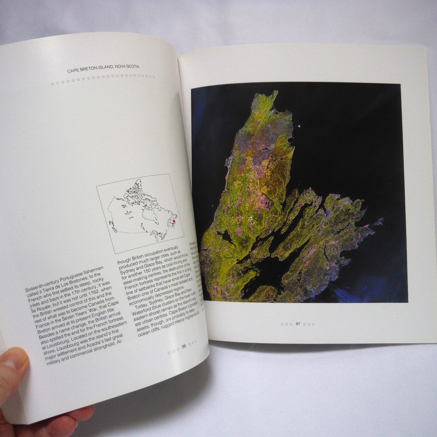 CANADA FROM SPACE, Text by Brian Banks, Photography by Satellites (1995 1st PB Ed.)