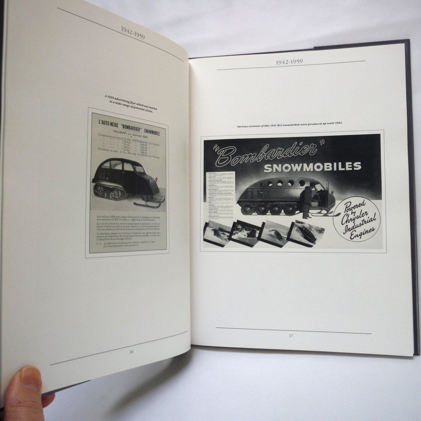 BOMBARDIER 1942-1992, A dream with international reach (1992 1st Ed.)