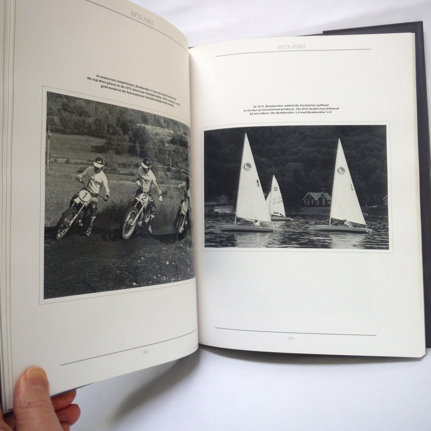 BOMBARDIER 1942-1992, A dream with international reach (1992 1st Ed.)