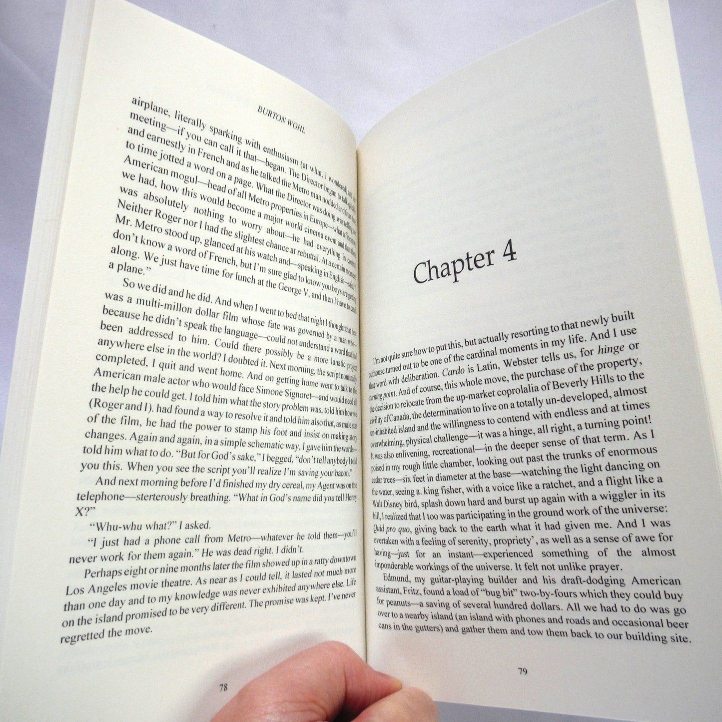 WOLVES, WHALES and NOVEMBER GALES, by Burton Wohl (2006 1st Ed.)