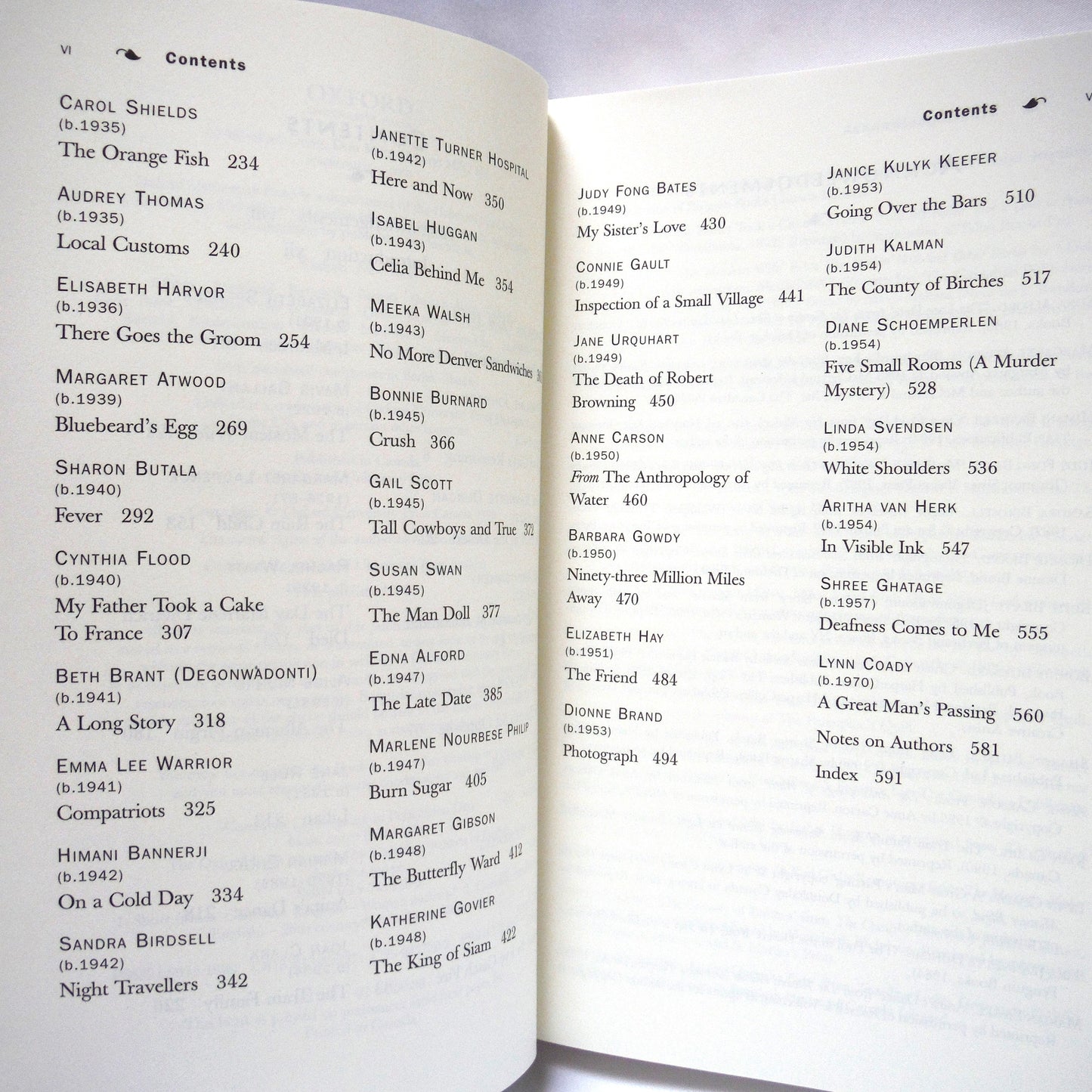 THE OXFORD BOOK OF STORIES BY CANADIAN WOMEN, In English, Edited by Rosemary Sullivan (1999 1st Ed.)