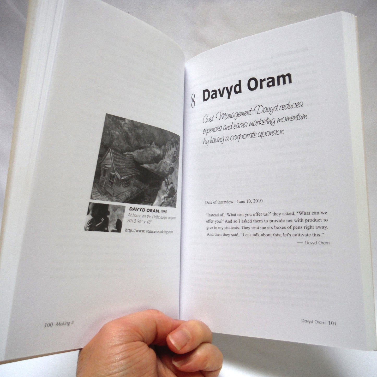 MAKING IT! Case Studies of Successful Canadian Visual Artists, by Chris Tyrell (2011 1st Ed.)