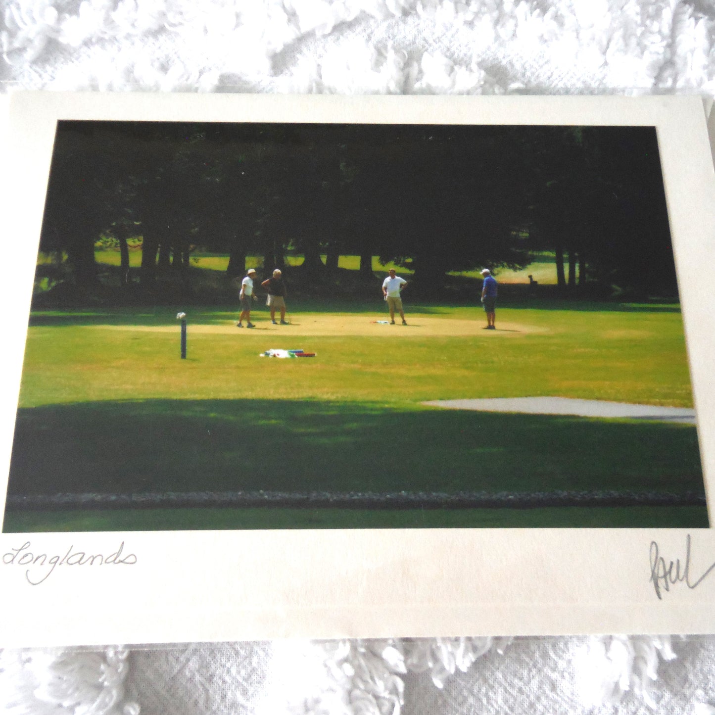 Original Art Greeting Card, Comox Valley Sights Collection: "LONGLANDS"