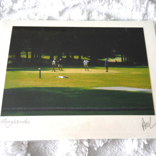 Original Art Greeting Card, Comox Valley Sights Collection: "LONGLANDS"
