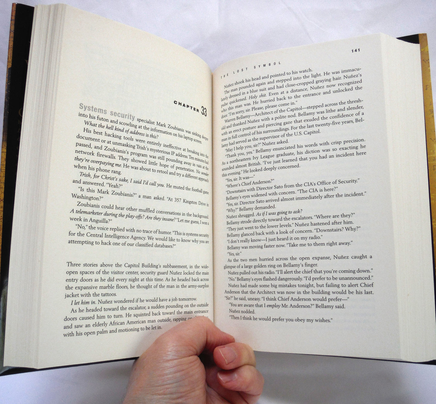 THE DA VINCI CODE: THE LOST SYMBOL, A Novel by Dan Brown (2009 1st Ed.)