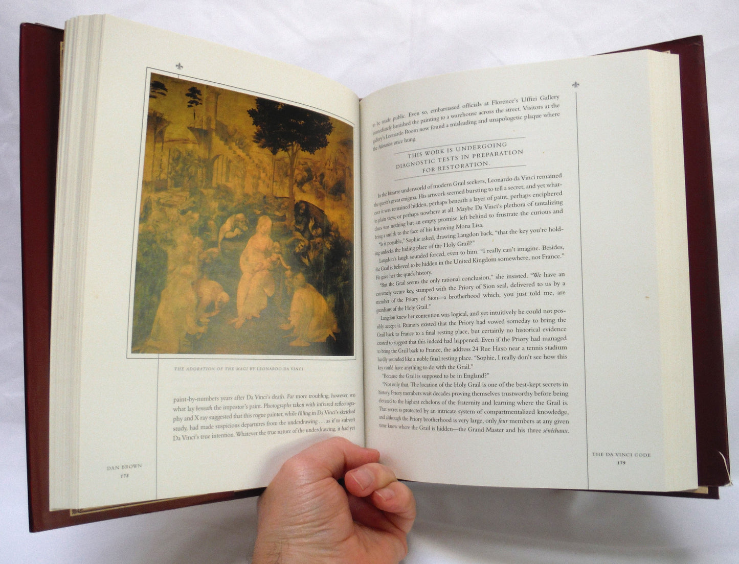 THE DA VINCI CODE: Special Illustrated Edition, A Novel by Dan Brown (2004 1st Ed.)