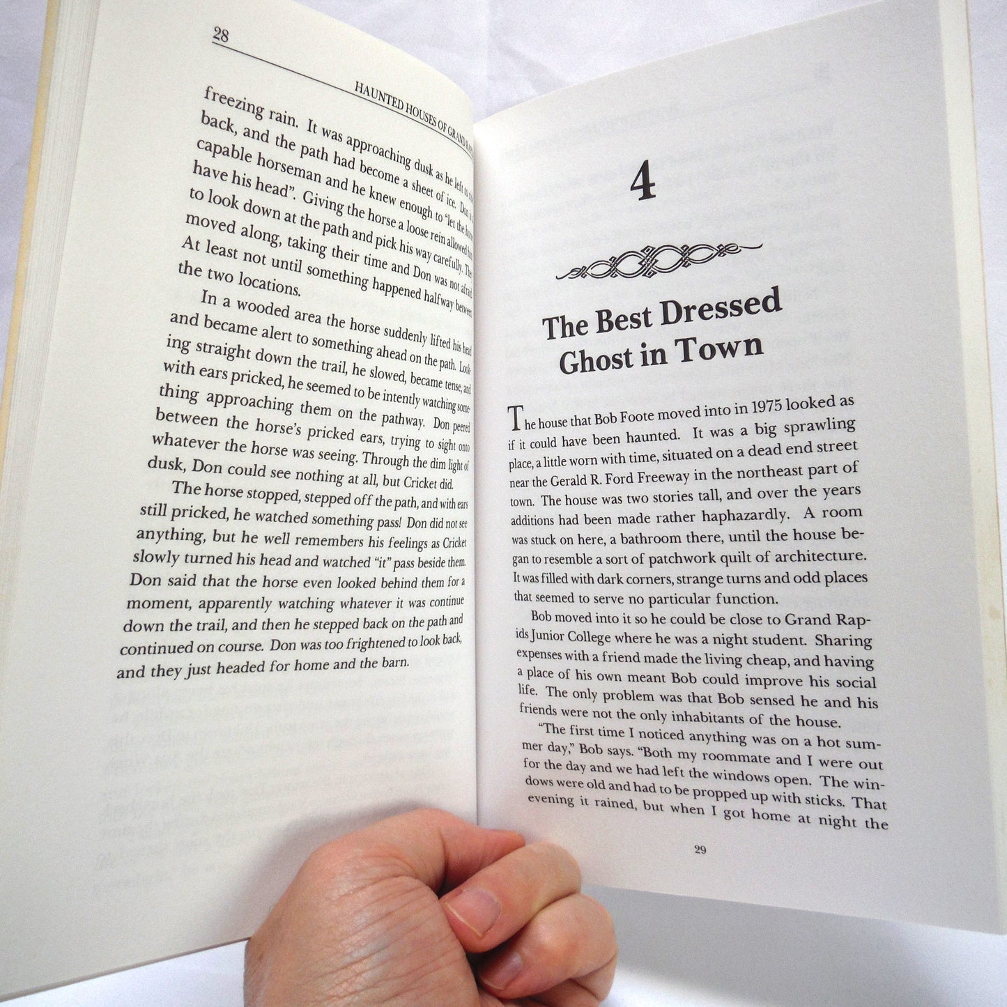 HAUNTED HOUSES OF GRAND RAPIDS, Local Ghost Stories by Gary Eberle, with additional material by John Layman (1994 1st Ed.)