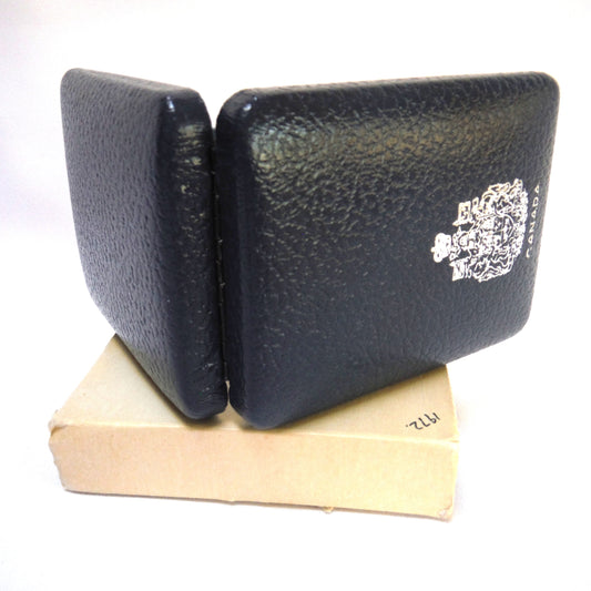 1972 Canadian $1 VOYAGEUR Brilliant Uncirculated Nickel Dollar Coin w/case