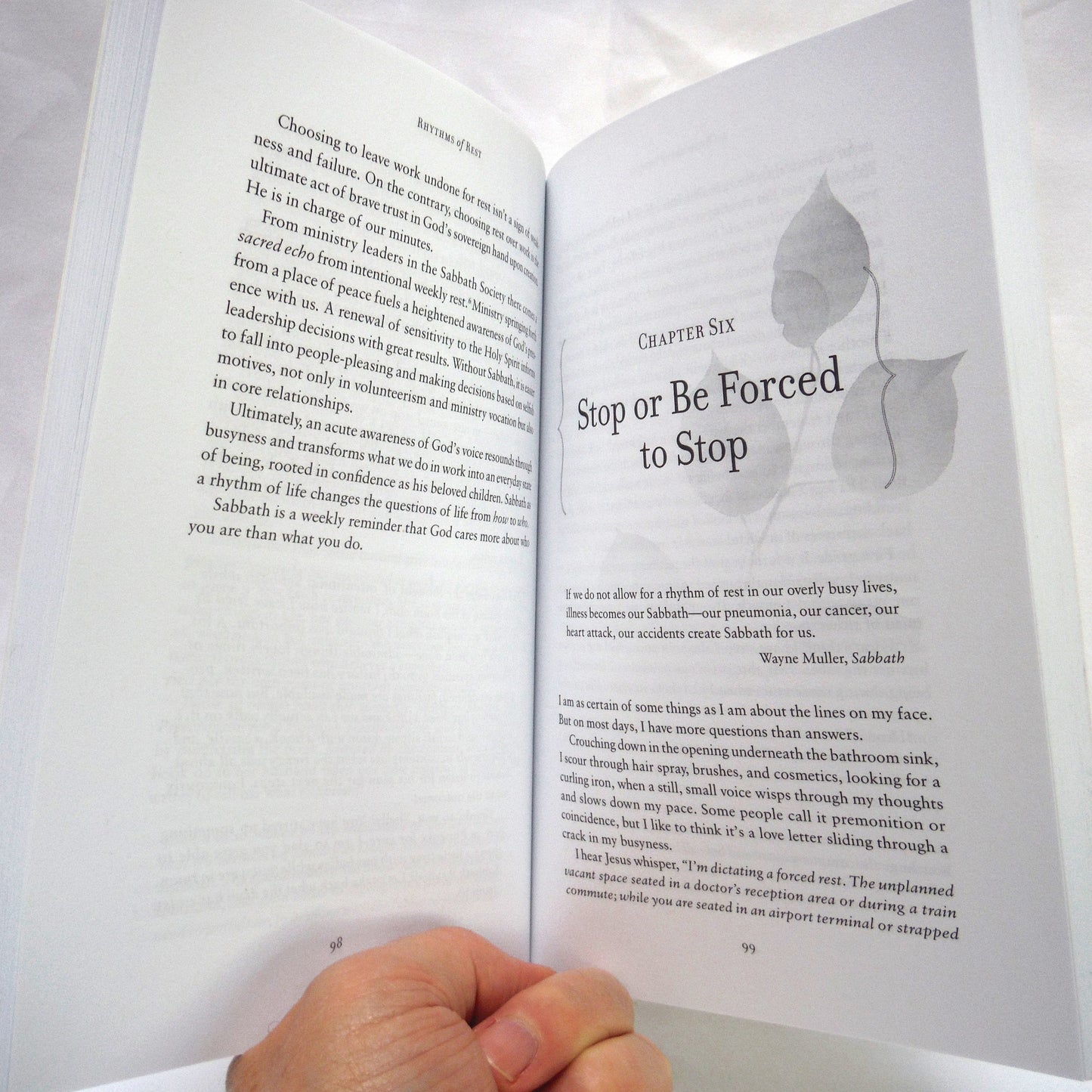 RHYTHMS OF REST, Finding the Spirit of Sabbath in a Busy World, by Shelly Miller (2016 1st Ed.)