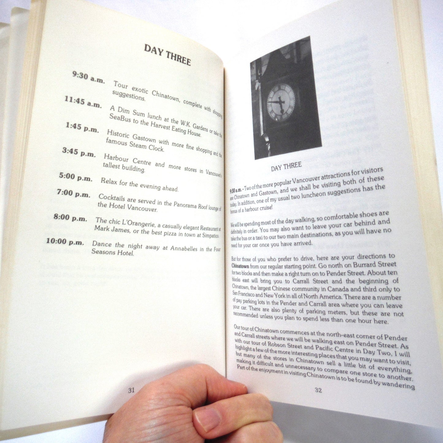 VANCOUVER AND VICTORIA IN 1-10 DAYS, A Rare Vintage Guide Book By Norman E. Adams (1983 1st Ed.)