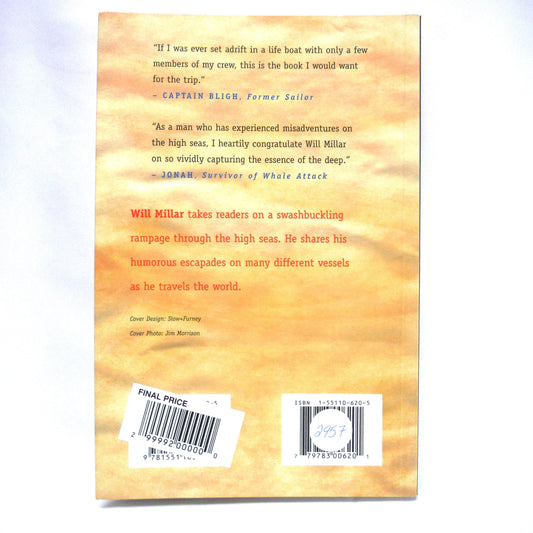 MESSING ABOUT IN BOATS, The Nautical Confessions of an Unsinkable Irishman, by Will Millar (1997 1st Ed.)