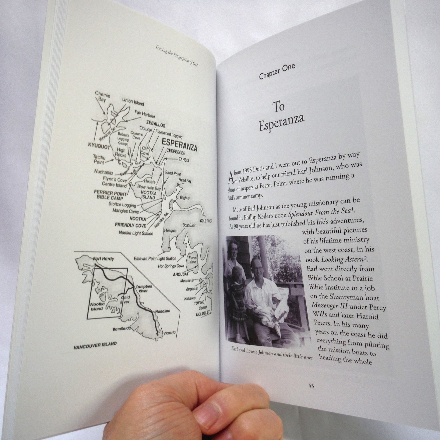 TRACING THE FINGERPRINT OF GOD, Gift of Giving A Faith Journey, by Ray Phillips (2020 1st Ed.)