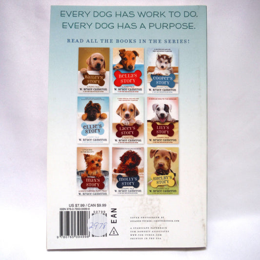 TOBY'S STORY, Will Toby Discover His Purpose? A Puppy Tale by W. Bruce Cameron (2019 1st Ed.)