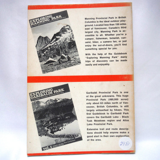 EXPLORING BY BICYCLE, Southwest British Columbia, and Northwest Washington, by Janet Willson (1973 1st Ed.)