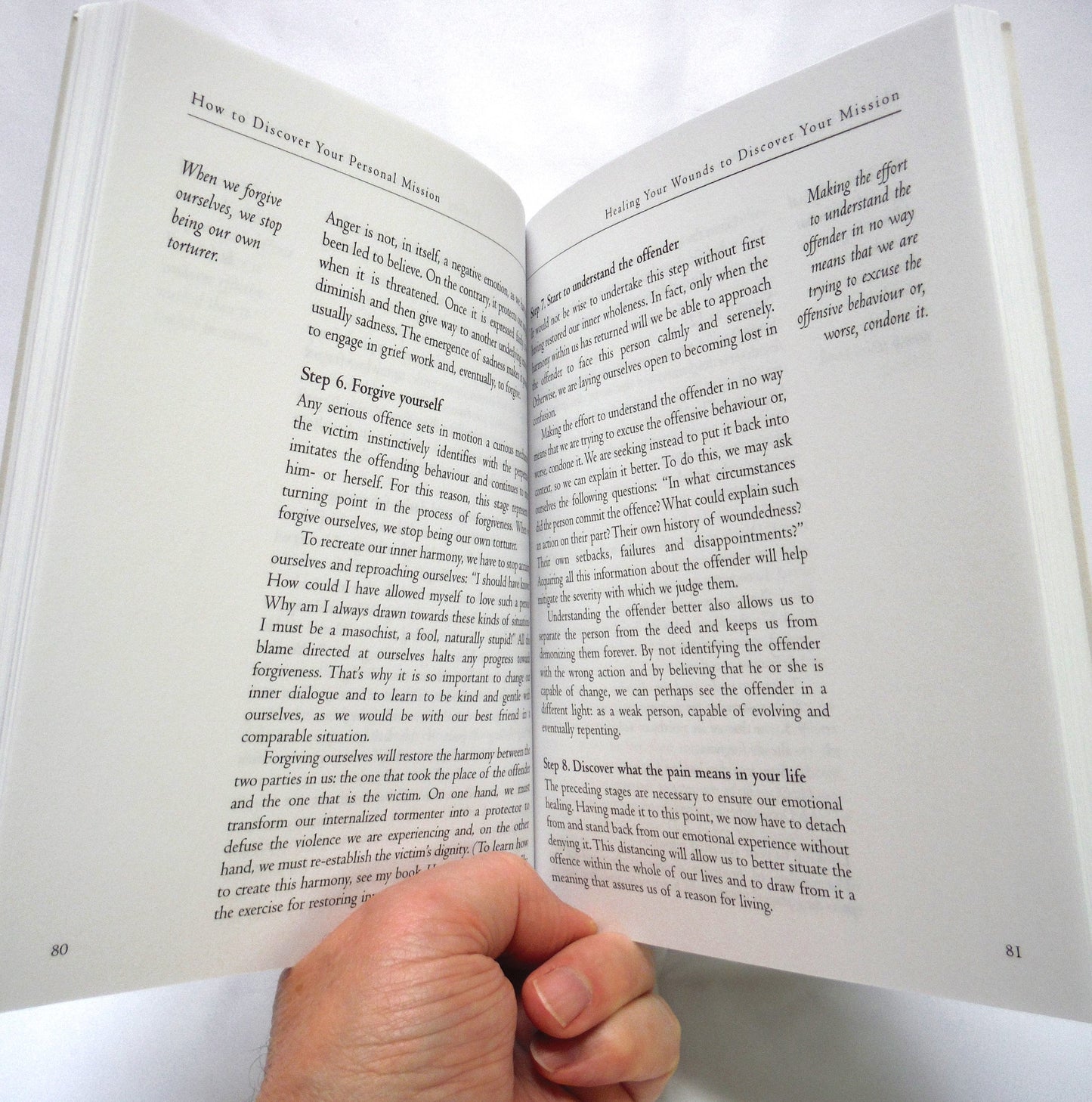 HOW TO DISCOVER YOUR PERSONAL MISSION: The Search For Meaning by John Monbourquette (2001 1st Ed.)