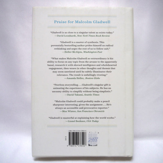 TALKING TO STRANGERS, What We Should Know About The People We Don't Know, by Malcolm Gladwell (2019 1st Ed.)