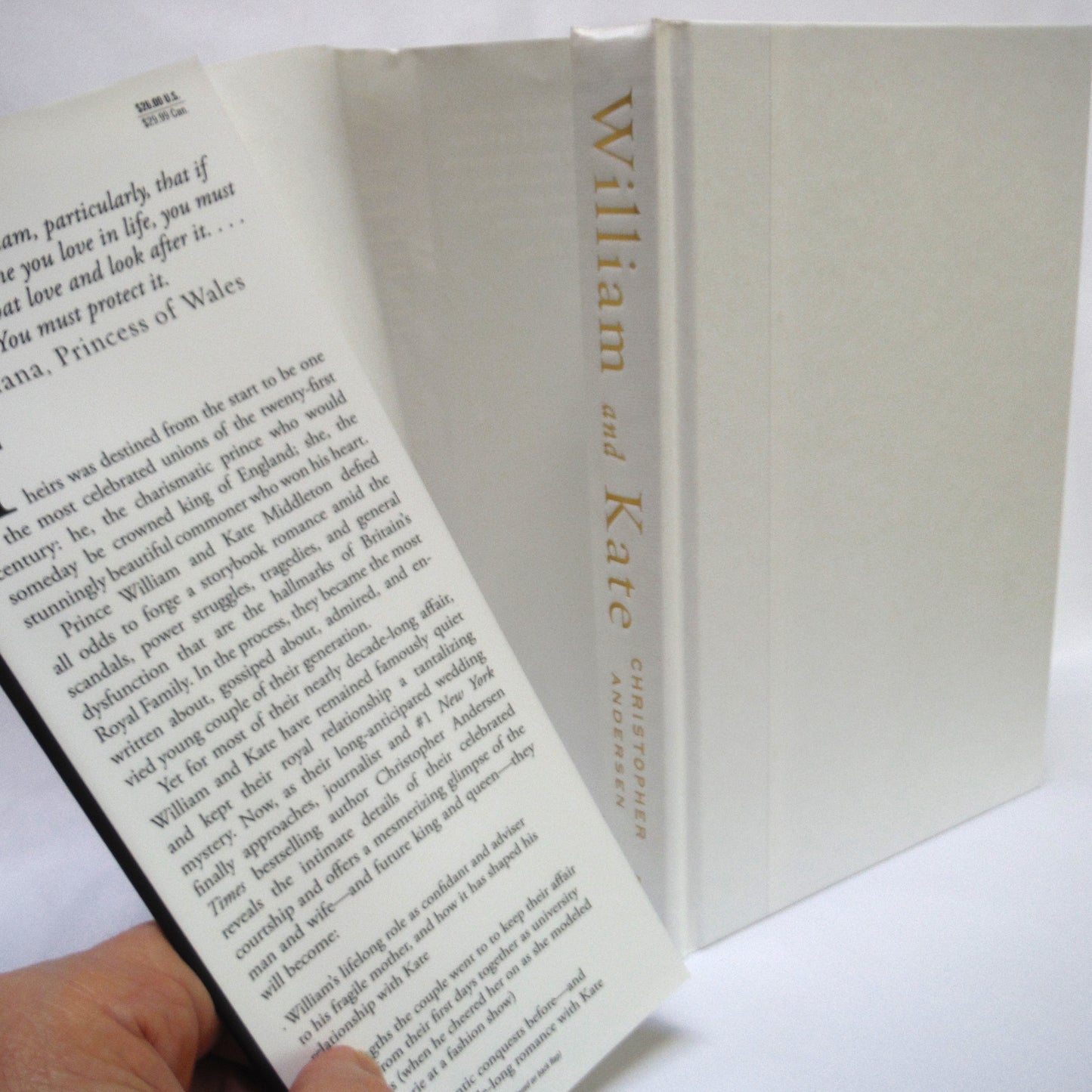 WILLIAM AND KATE, A Royal Love Story, by Christopher Andersen (2010 1st Ed.)