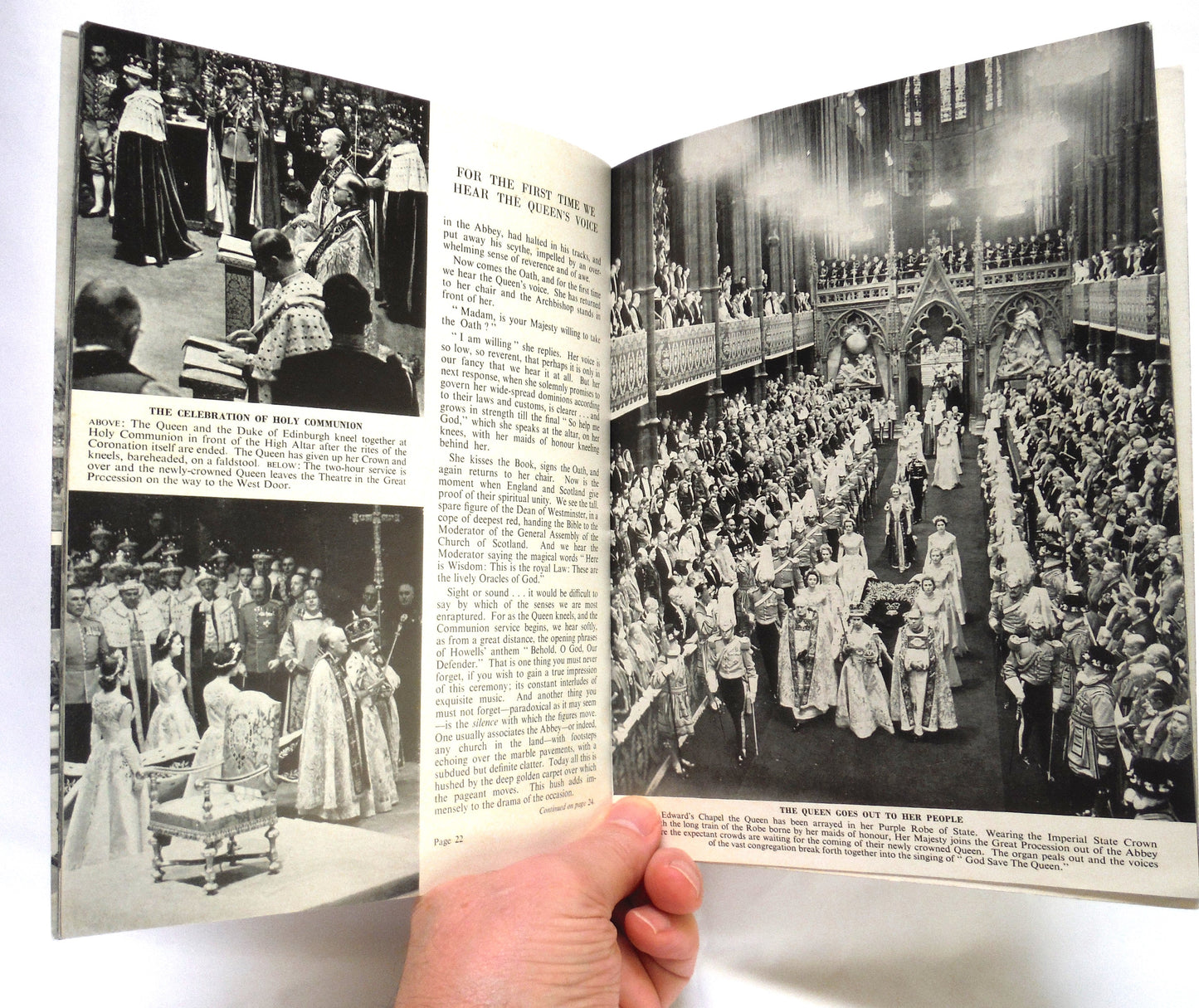 THE QUEEN'S CORONATION DAY, The Pitkin Pictorial Record of the Historic Occasion, by Beverley Nichols (1953 1st Ed.)