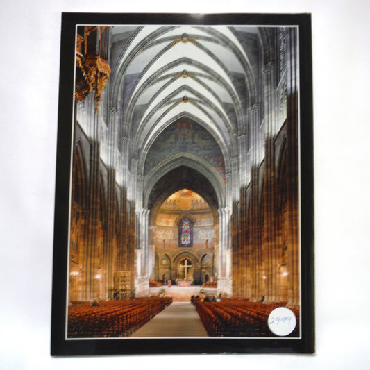 OUR LADY OF STRASBOURG CATHEDRAL-CHURCH, A Visitors Guide by Madeleine Klein-Ehrminger (1984 1st Ed.)