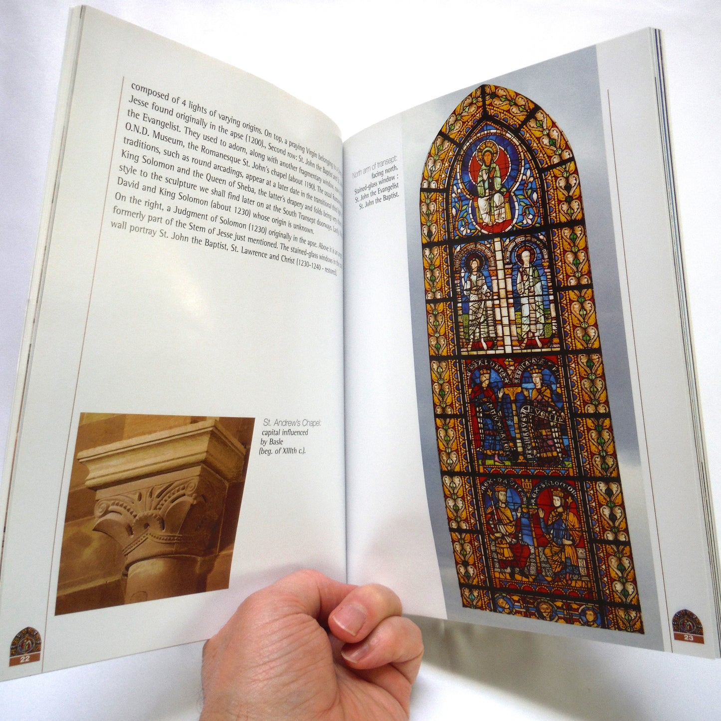 OUR LADY OF STRASBOURG CATHEDRAL-CHURCH, A Visitors Guide by Madeleine Klein-Ehrminger (1984 1st Ed.)