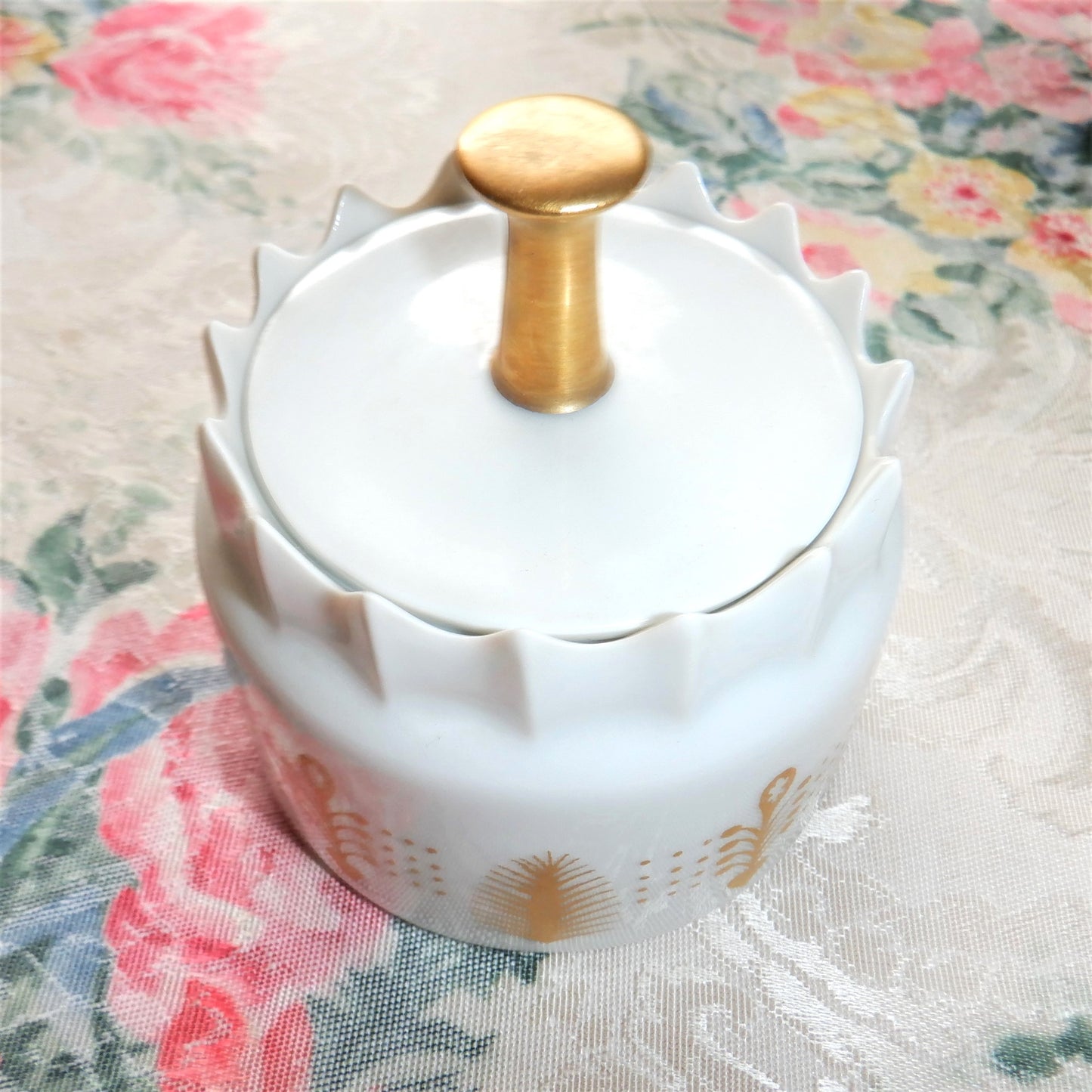 Vintage Czechoslovakian 11-piece AURELIA COFFEE SERVING SET in BRAND-NEW 1960 Condition, by Karlovarsky Porcelan Company
