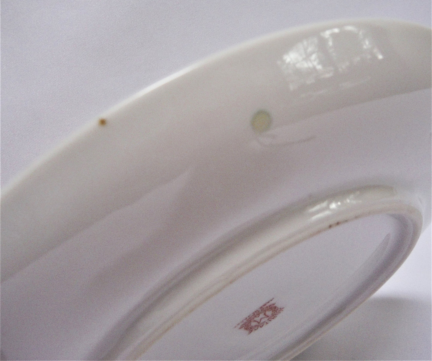 Vintage Noritake Hand Painted LEMON SERVING DISH with Loop Handle. Japan Lusterware, 1940’s