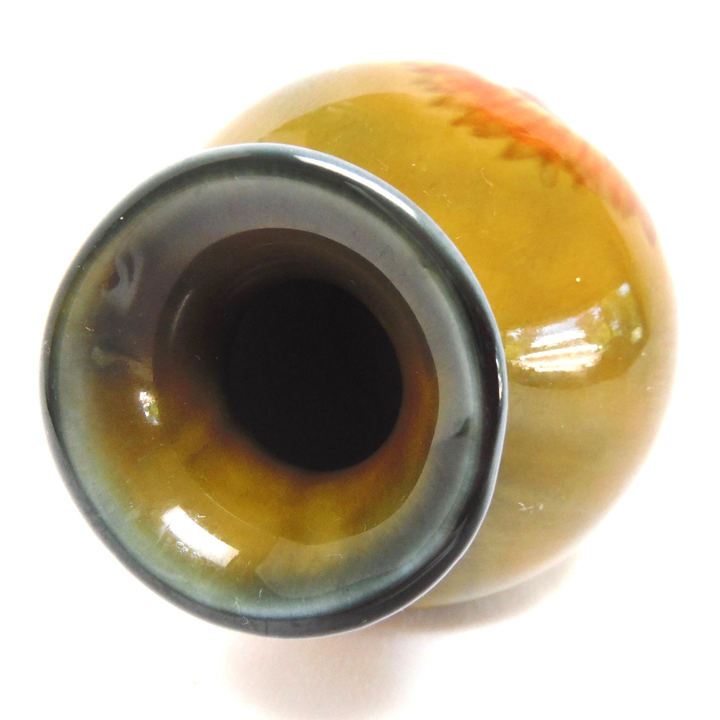 WADE Miniature Vase Pottery 'PORCELAIN SUNFLOWER' Made in Ireland