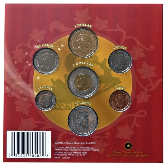 2006 Commemorative 7-COIN CANADIAN HOLIDAY GIFT SET: 'HO! HO! HO!'