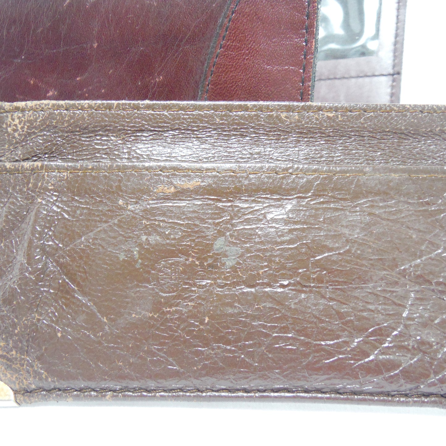 VINTAGE LEATHER POUCH & WALLET 3-Piece Set!