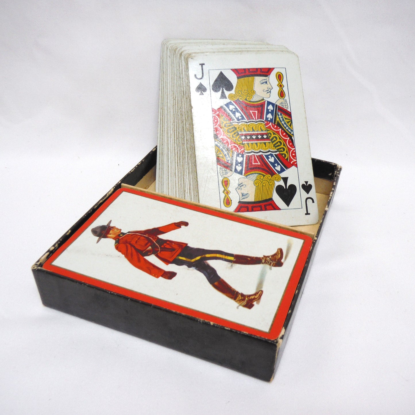 RCMP MOUNTIE PLAYING CARDS, by Can-Car Canadian Car & Foundry Company Limited, Made in Canada