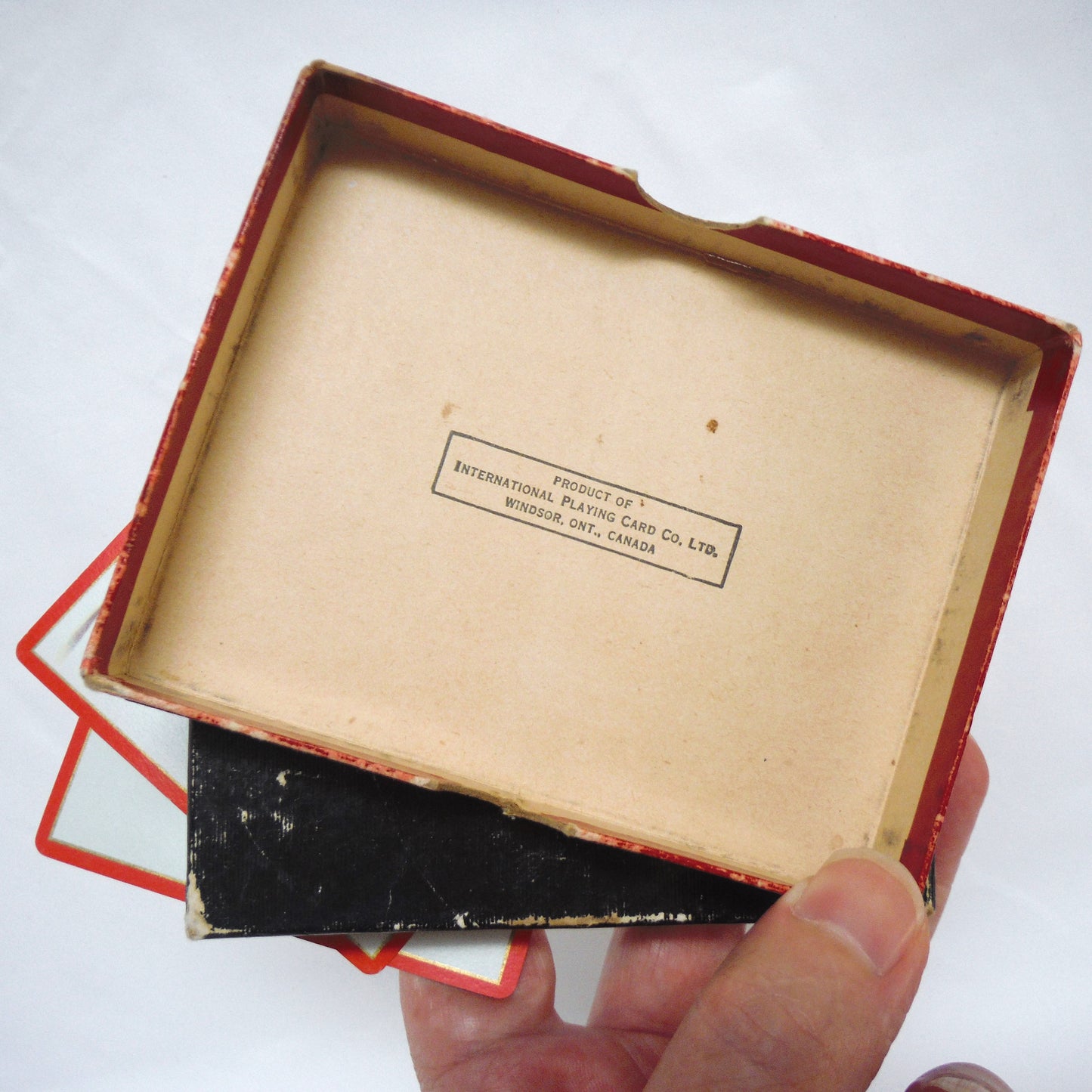 RCMP MOUNTIE PLAYING CARDS, by Can-Car Canadian Car & Foundry Company Limited, Made in Canada