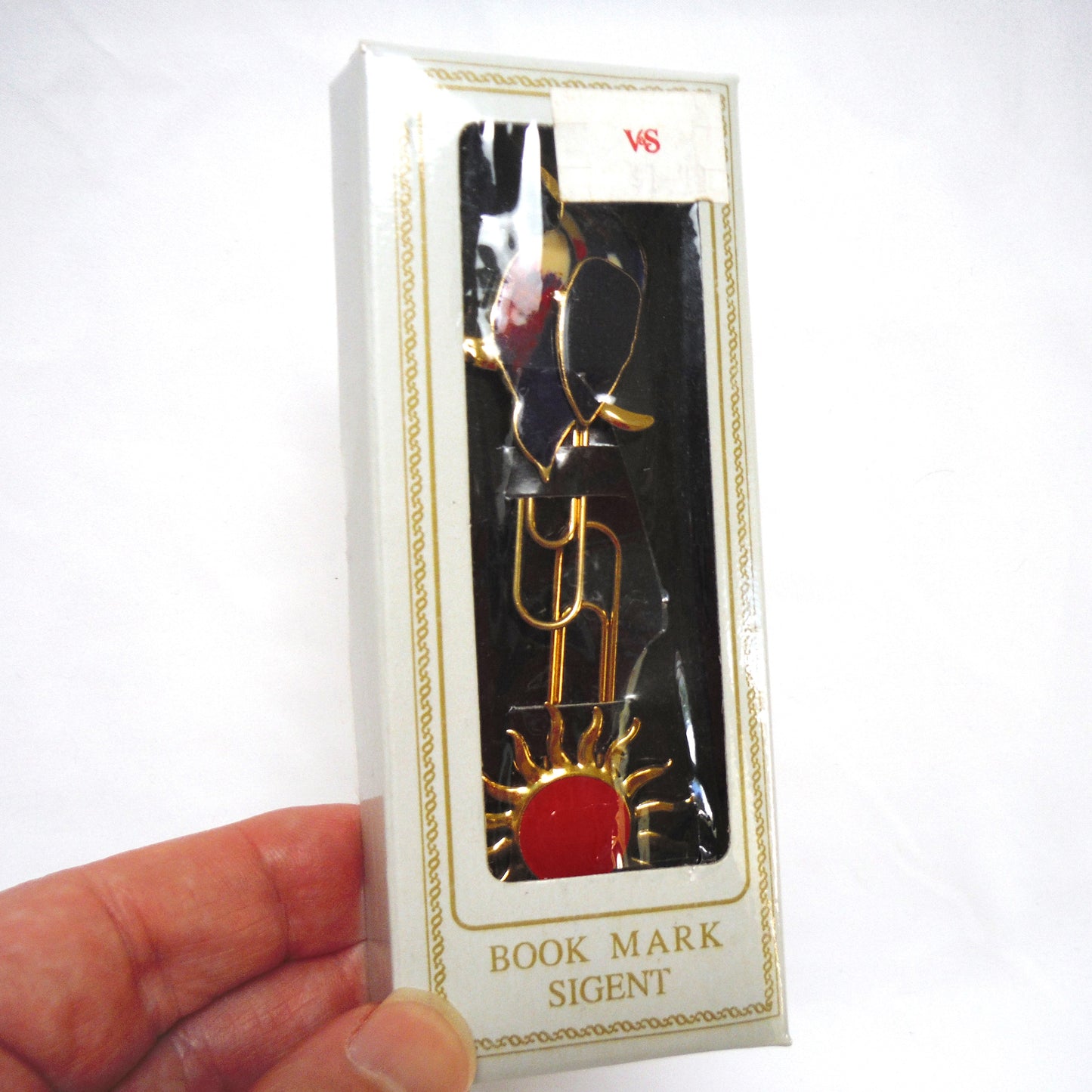 VINTAGE BOOK MARKERS (SIGNET), Brand New Old Stock, Package of Two "Kingfisher & Red Sunshine" Made in Taiwan