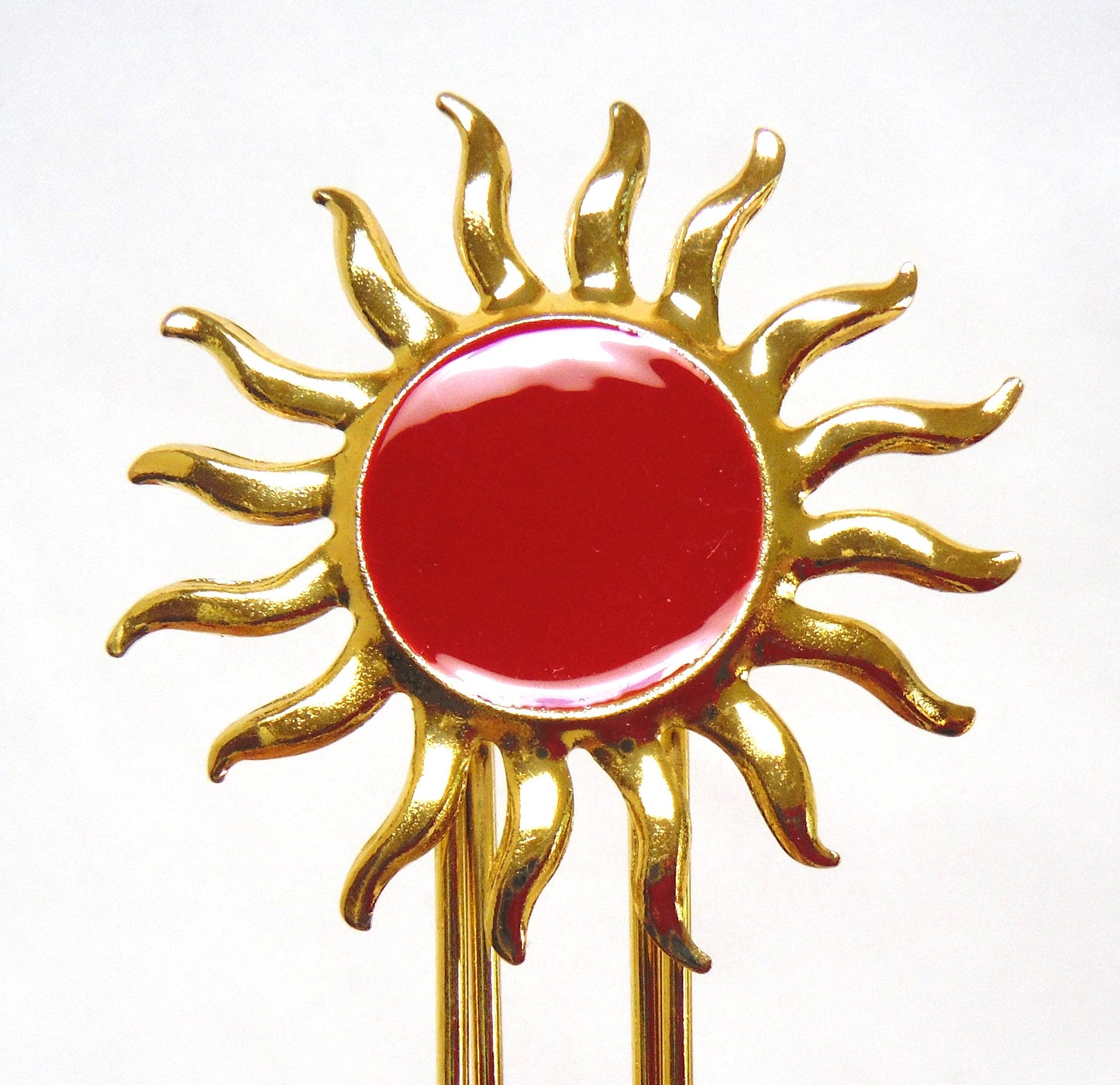 VINTAGE BOOK MARKERS (SIGNET), Brand New Old Stock, Package of Two "Kingfisher & Red Sunshine" Made in Taiwan
