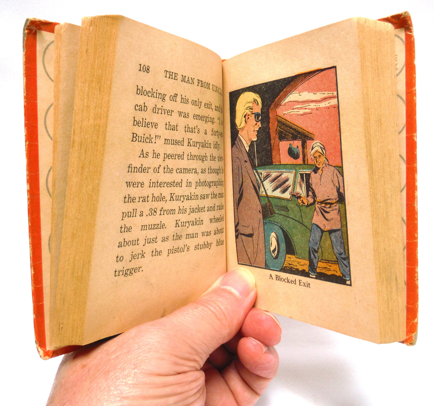 MAN FROM UNCLE MINI BOOK: Vintage 1967 The Calcutta Affair, George Elrick Big Little Book