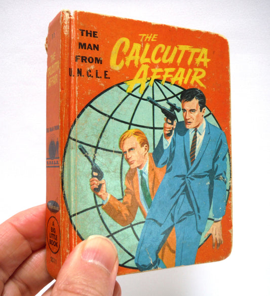 MAN FROM UNCLE MINI BOOK: Vintage 1967 The Calcutta Affair, George Elrick Big Little Book