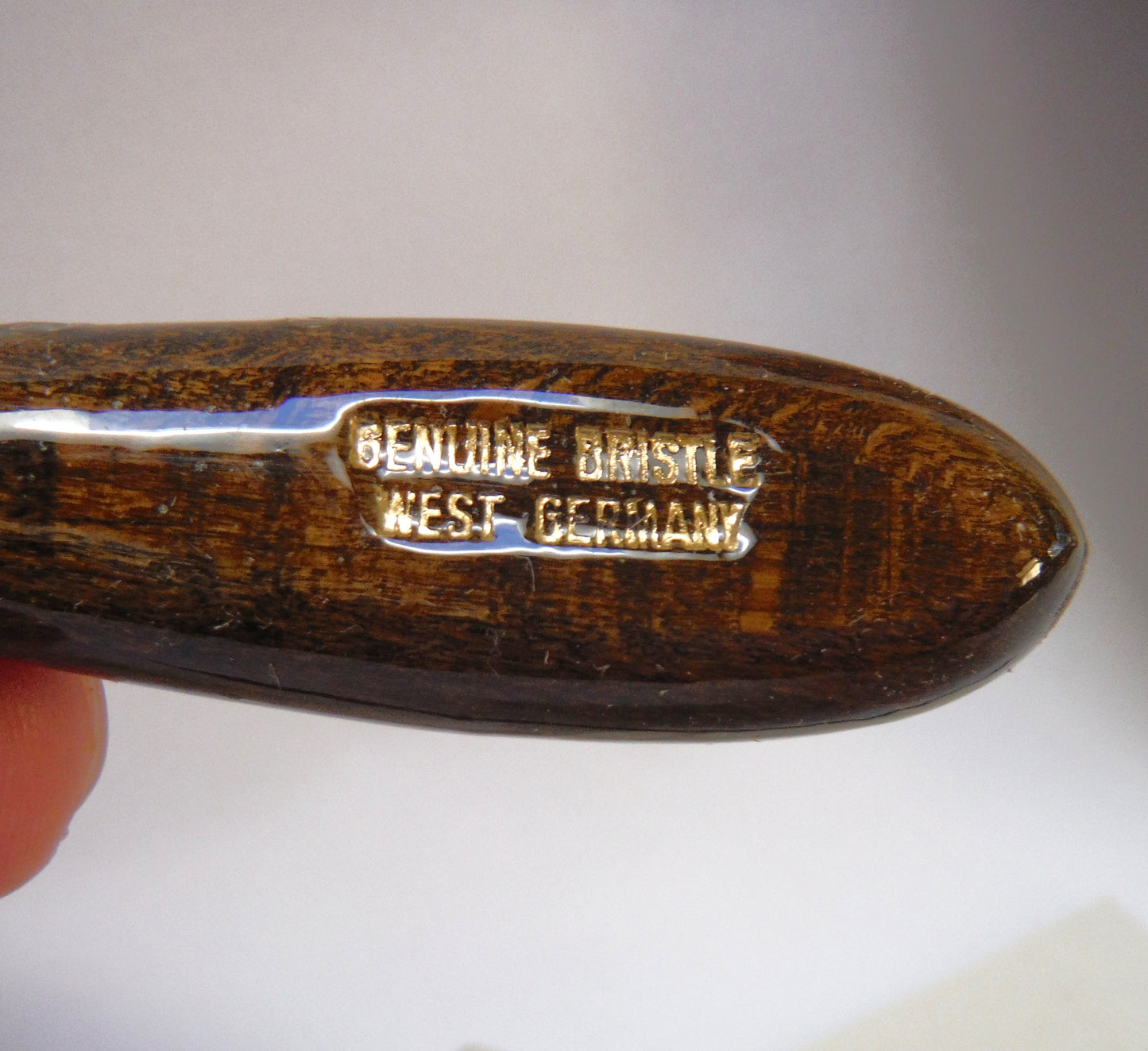 1960's Sanger Harris MUSTACHE BRUSH & COMB SET From West Germany: Brand New-Old Stock!