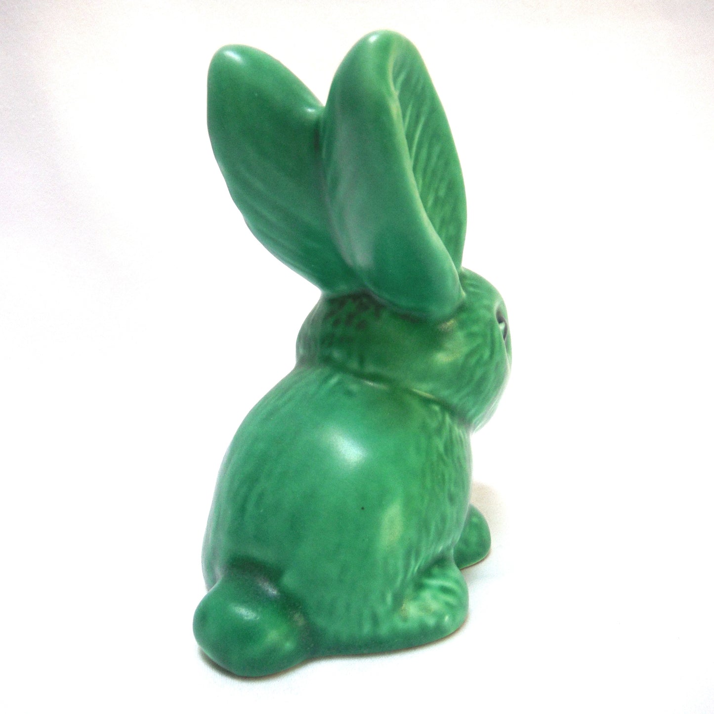 Vintage SylvaC Green Glazed, Long Eared Tall Bunny Rabbit
