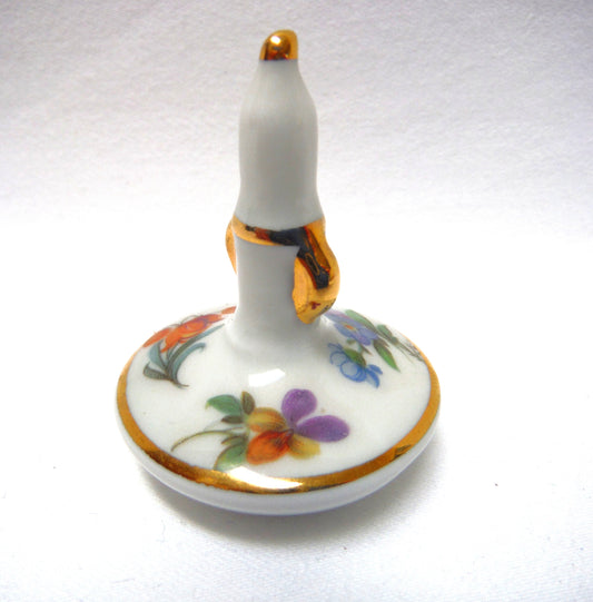 Miniature LIMOGE CANDLE STICK #6 From France