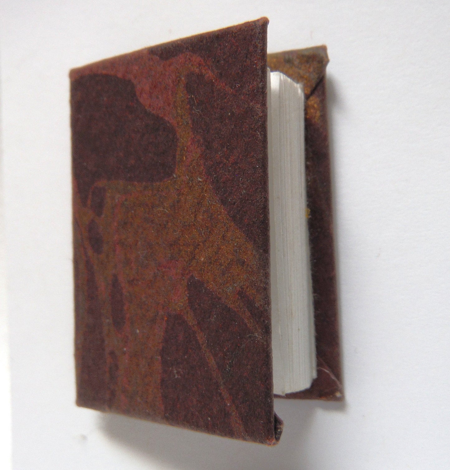 Vintage Miniature Lapel Pin: REAL BLANK-PAGE BOOK "To Write Your Own Story!"