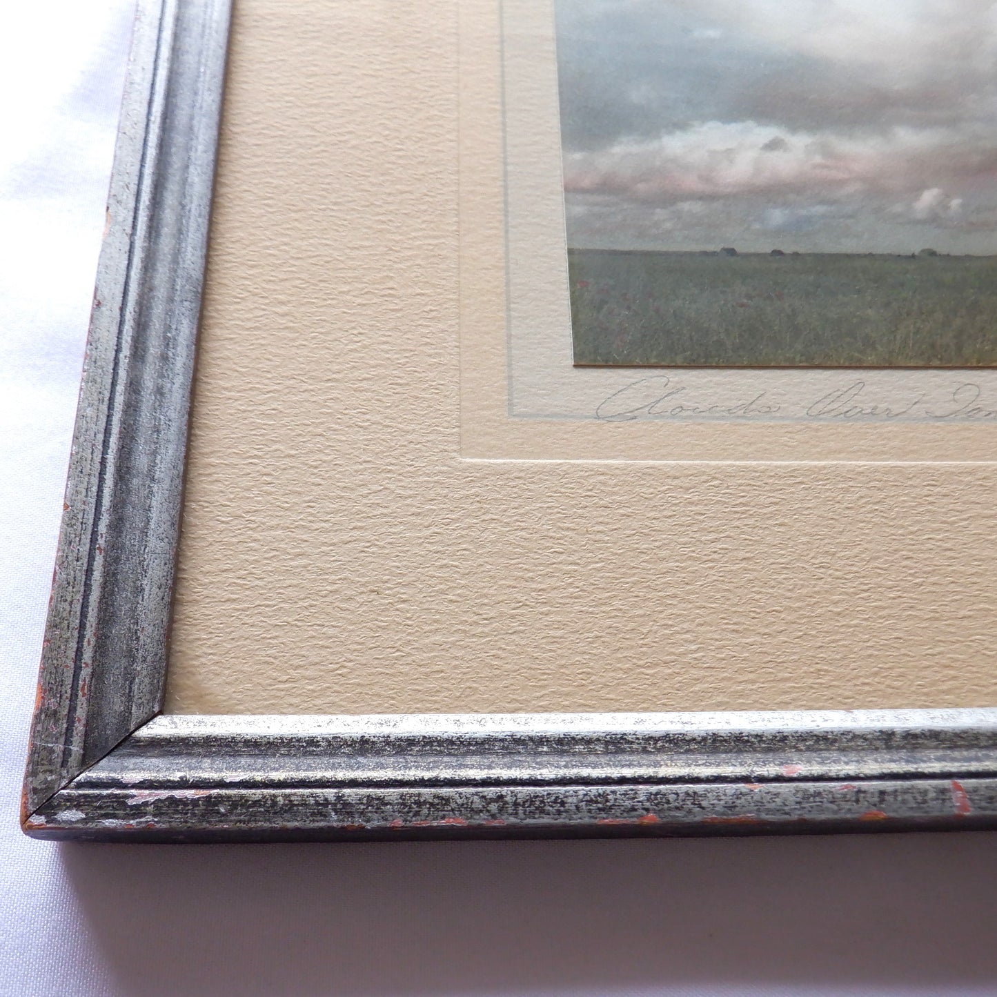'CLOUDS OVER TANTRAMAR', Hand-Tinted Photograph by R.H. Smith