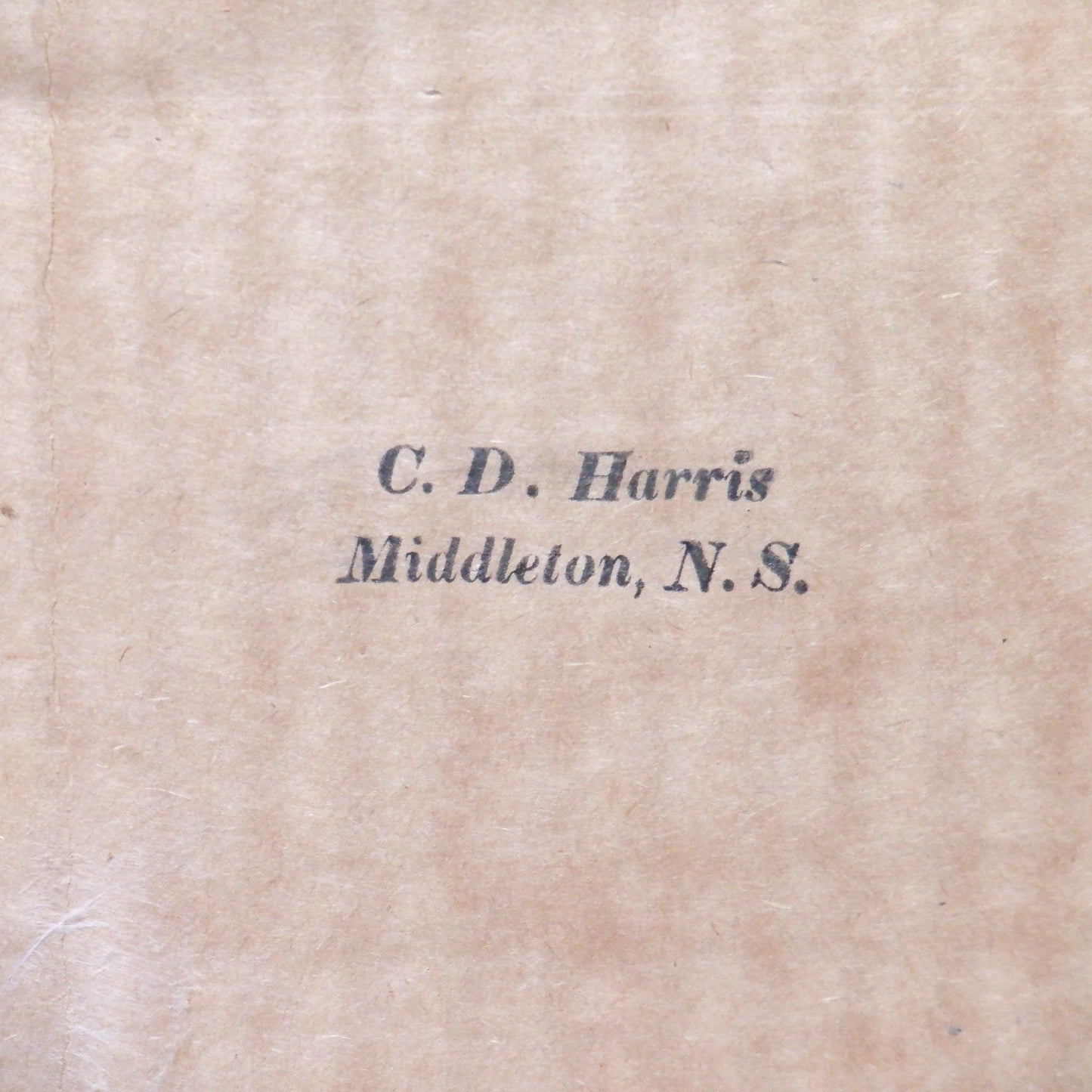 'THE ANNAPOLIS RIVER, NOVA SCOTIA', A Hand-Tinted B&W Photograph by C.D. Harris
