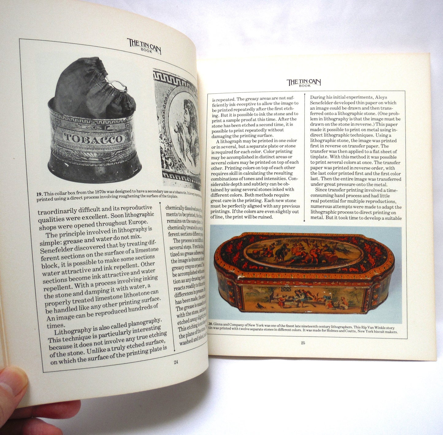 THE TIN CAN: The Can As Collectible Art, Advertising Art, and High Art, by Hyla M. Clark (1977 1st Ed.)