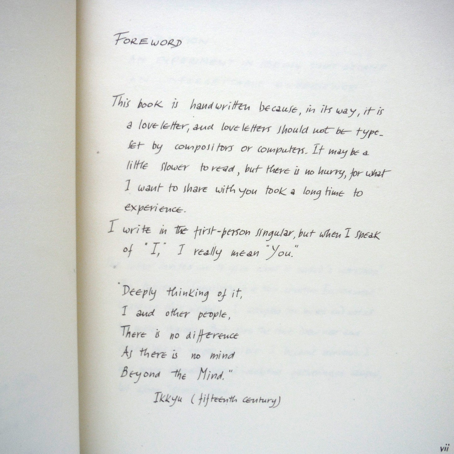 THE ZEN OF SEEING, Seeing / Drawing as Meditation, Drawn and Handwritten by Frederick Franck (1973 1st Ed.)