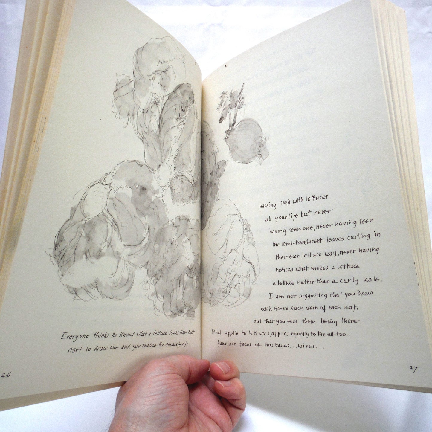 THE ZEN OF SEEING, Seeing / Drawing as Meditation, Drawn and Handwritten by Frederick Franck (1973 1st Ed.)