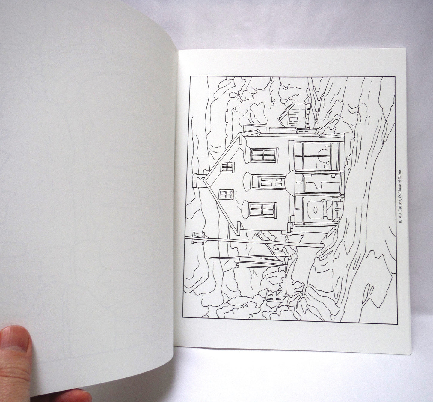 THE GROUP OF SEVEN COLOURING BOOK: Twenty-Two Masterpieces Presented by The Art Gallery of Ontario (2009 1st Ed.)